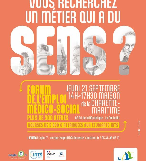 Forum de l’emploi Médico-social – 2ème Edition !