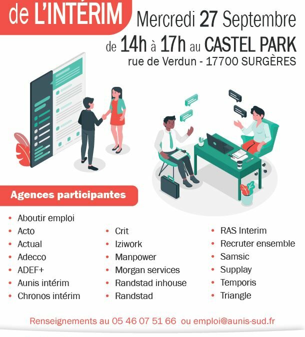 Job dating de l&rsquo;intérim… À vos CV !