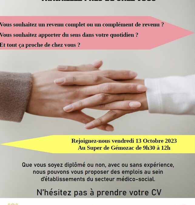 Nos actions continuent !