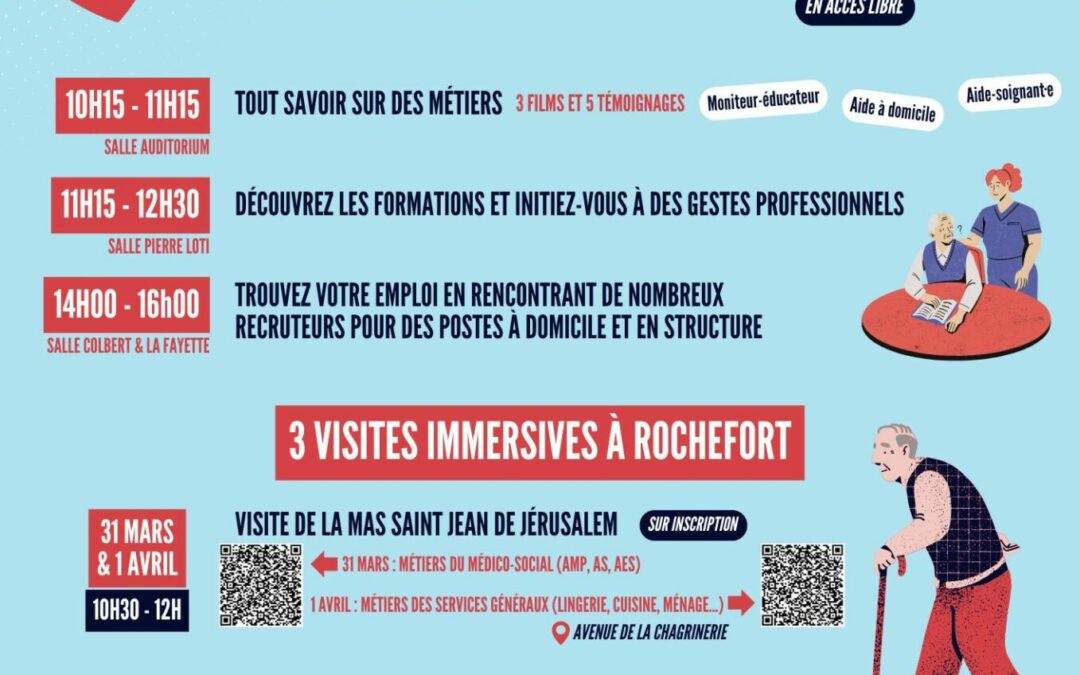 Semaine du Soin et de l&rsquo;Accompagnement – Palais des Congrès de Rochefort