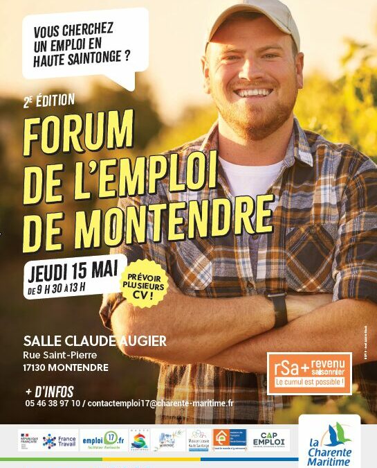 15 Mai 2025 Forum de l&rsquo;Emploi de Montendre