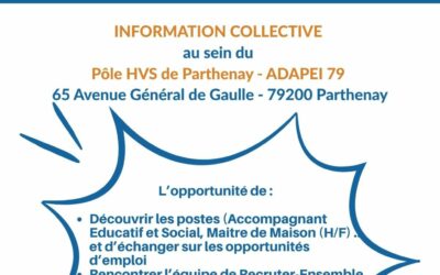 Information Collective – Pôle HVS de Parthenay